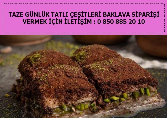 Yozgat Evlere Paket servis Ya Pasta taze baklava eitleri tatl siparii ucuz tatl fiyatlar baklava siparii yolla gnder